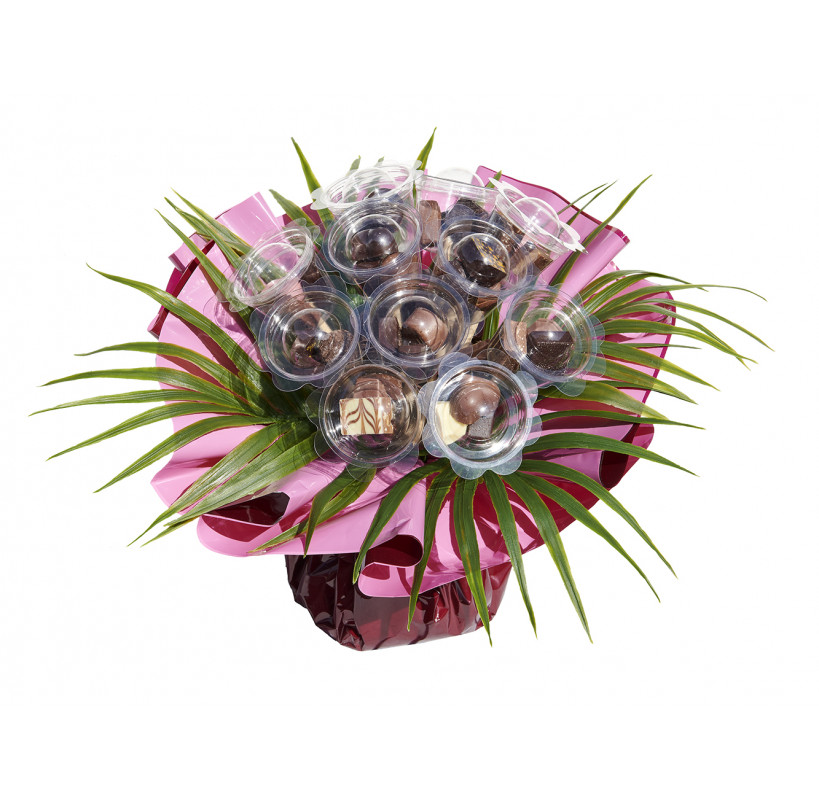 Bouquet de fleurs en chocolat - 360g