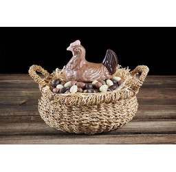 Agathe poule garnie 16cm -...