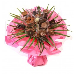 Bouquet de fleurs en chocolat - 360g